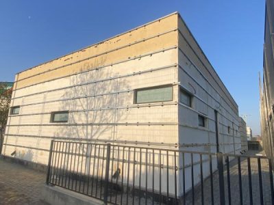 חיפוי אלומיניום 2 מ"מ אצטדיון המושבה ,פתח תקווה