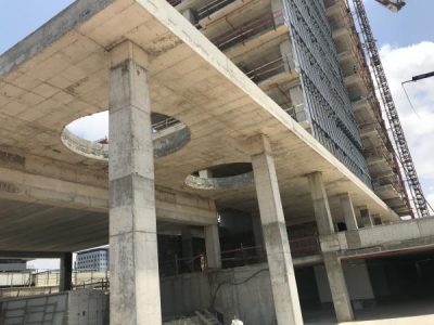 חיפוי אלומיניום 2 מ"מ בית יצחקי משרדים ,רעננה