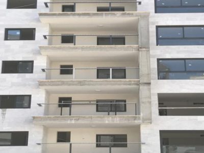 חיפוי אלומיניום 2 מ"מ בניין מגורים ,כפר סבא