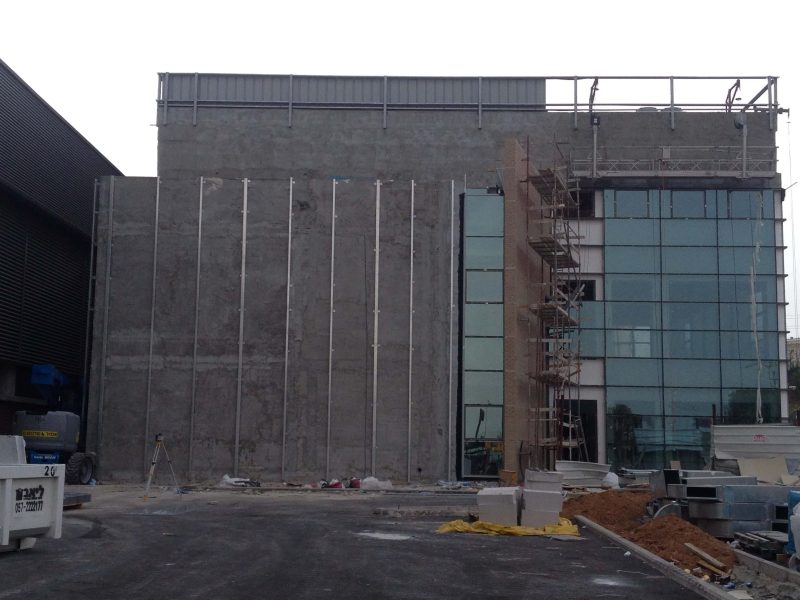 חיפוי אלומיניום 2 מ"מ מפעל רשפים ,אשקלון