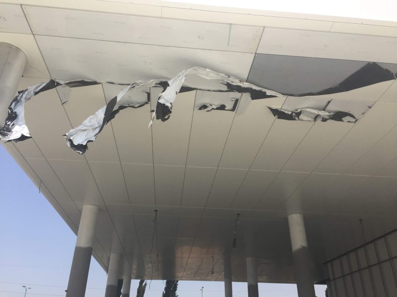 חיפוי אלומיניום 2 מ"מ פארק עופר ,פתח תקווה