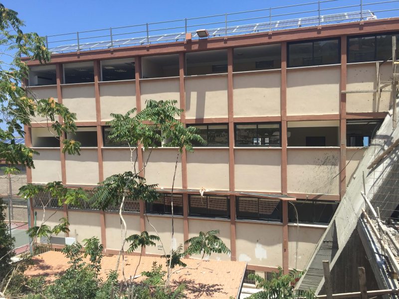 חיפוי אלוקובונד בית ספר ,חיפה