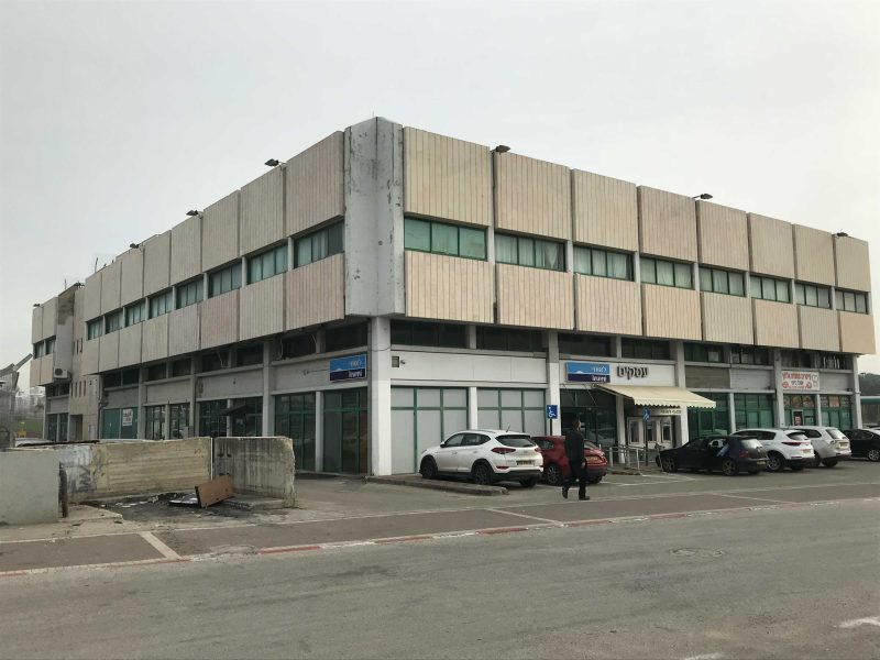 חיפוי אלוקובונד בניין שניידר ,עפולה