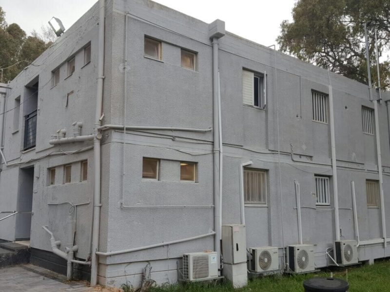 חיפוי אלוקובונד מבנה צבאי ,תל נוף