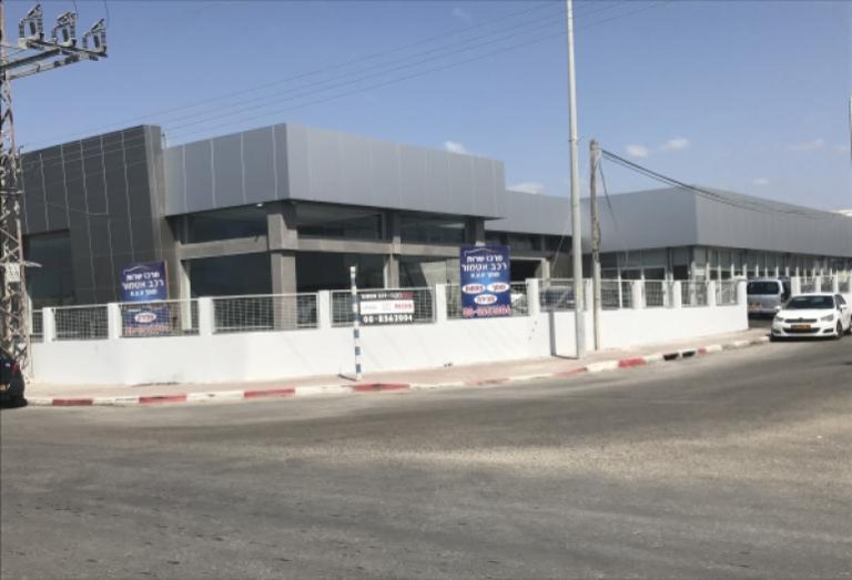 חיפוי אלוקובונד מוסך רכב אטומור ,אשדוד