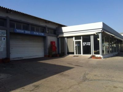 חיפוי אלוקובונד מוסך רכב אטומור ,אשדוד